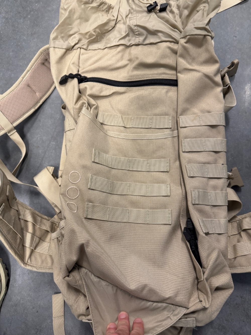 Eberlestock Rifle Pack, Tan - Picture 3 of 9